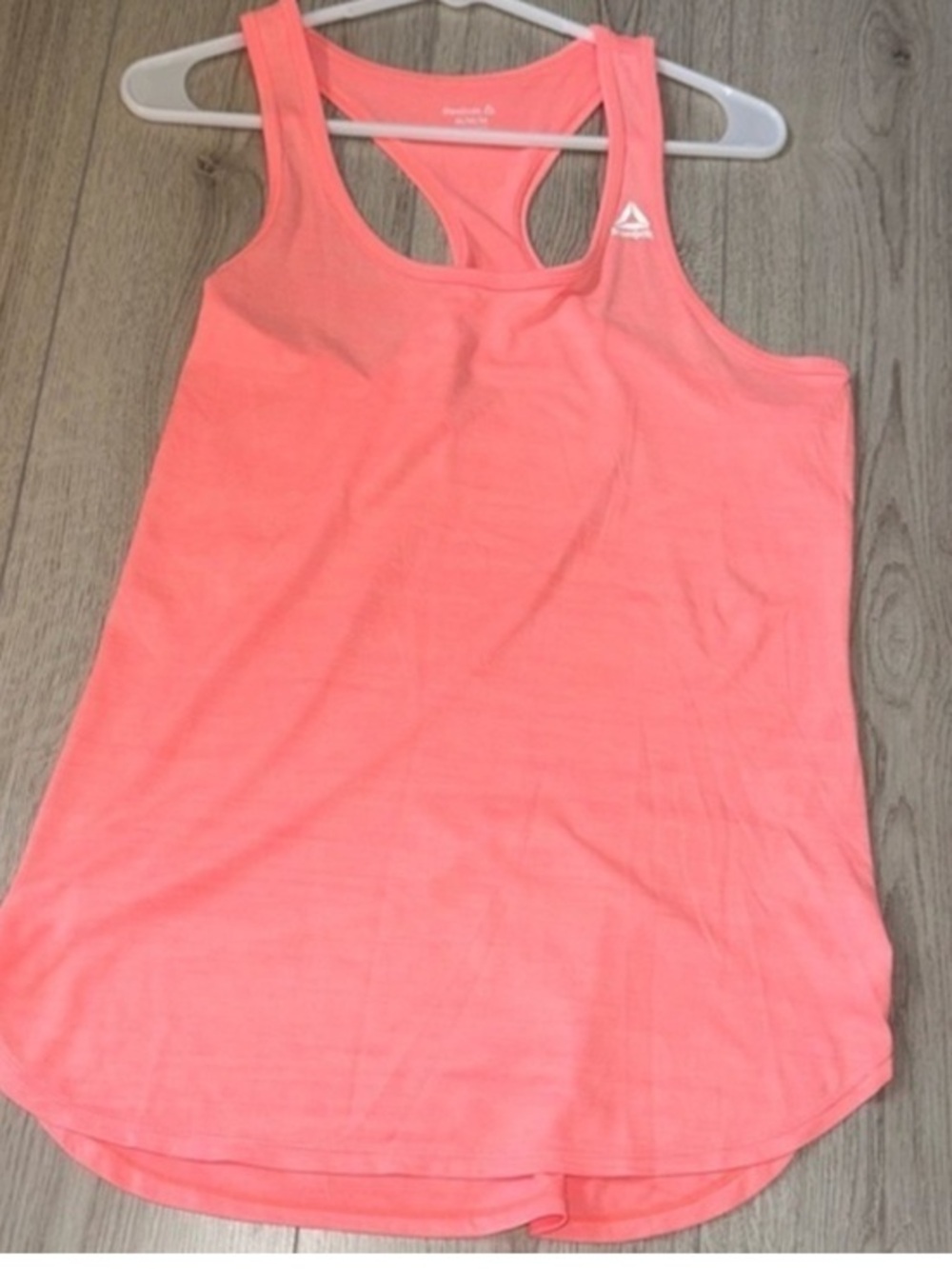 Reebok Pink Racerback Tank sleeveless shirt